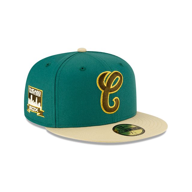 Just Caps Ivory Visor Chicago White Sox 59FIFTY Fitted Hat sold by New Era