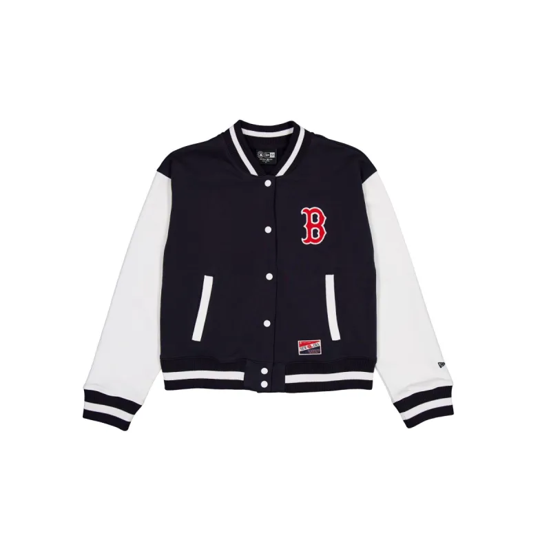 Boston Red Sox Throwback Fleece Women's Jacket sold by New Era