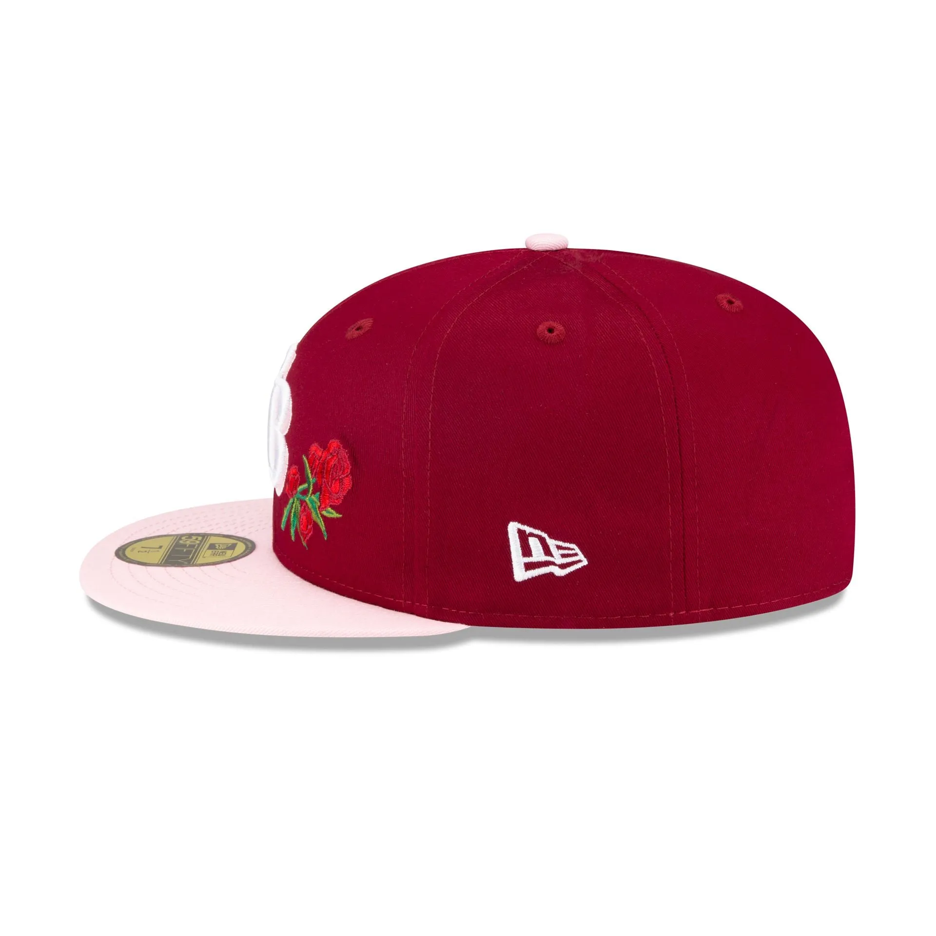Just Caps Rose Flower Tampa Bay Rays 59FIFTY Fitted Hat sold by New Era product image thumbnail 4