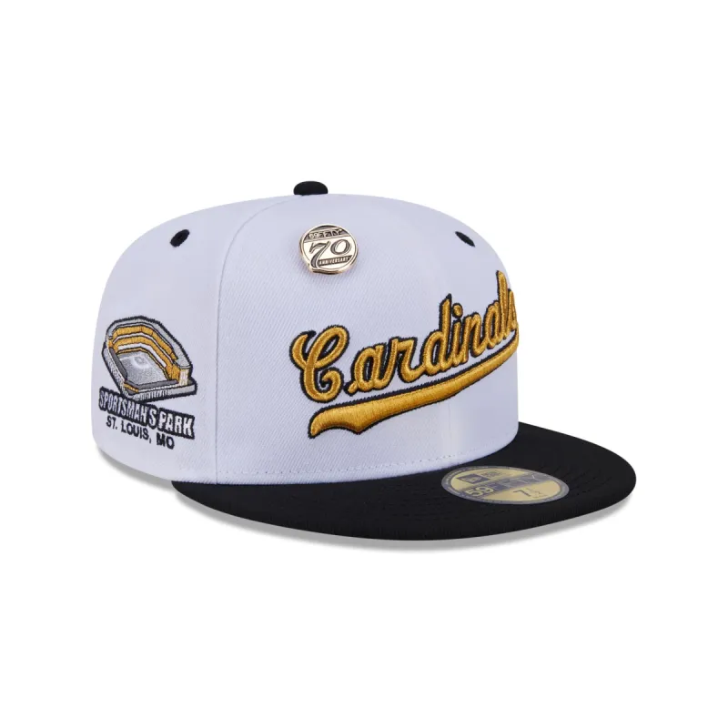 St. Louis Cardinals 70th Anniversary 59FIFTY Fitted Hat sold by New Era