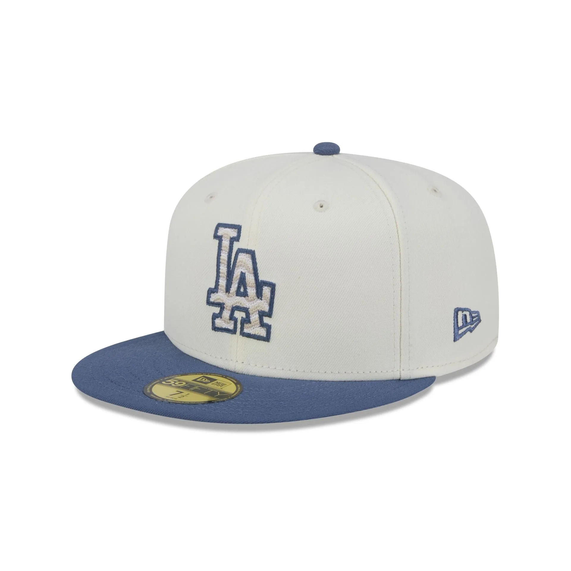 Los Angeles Dodgers Wavy Chainstitch 59FIFTY Fitted Hat sold by New Era product image thumbnail 3