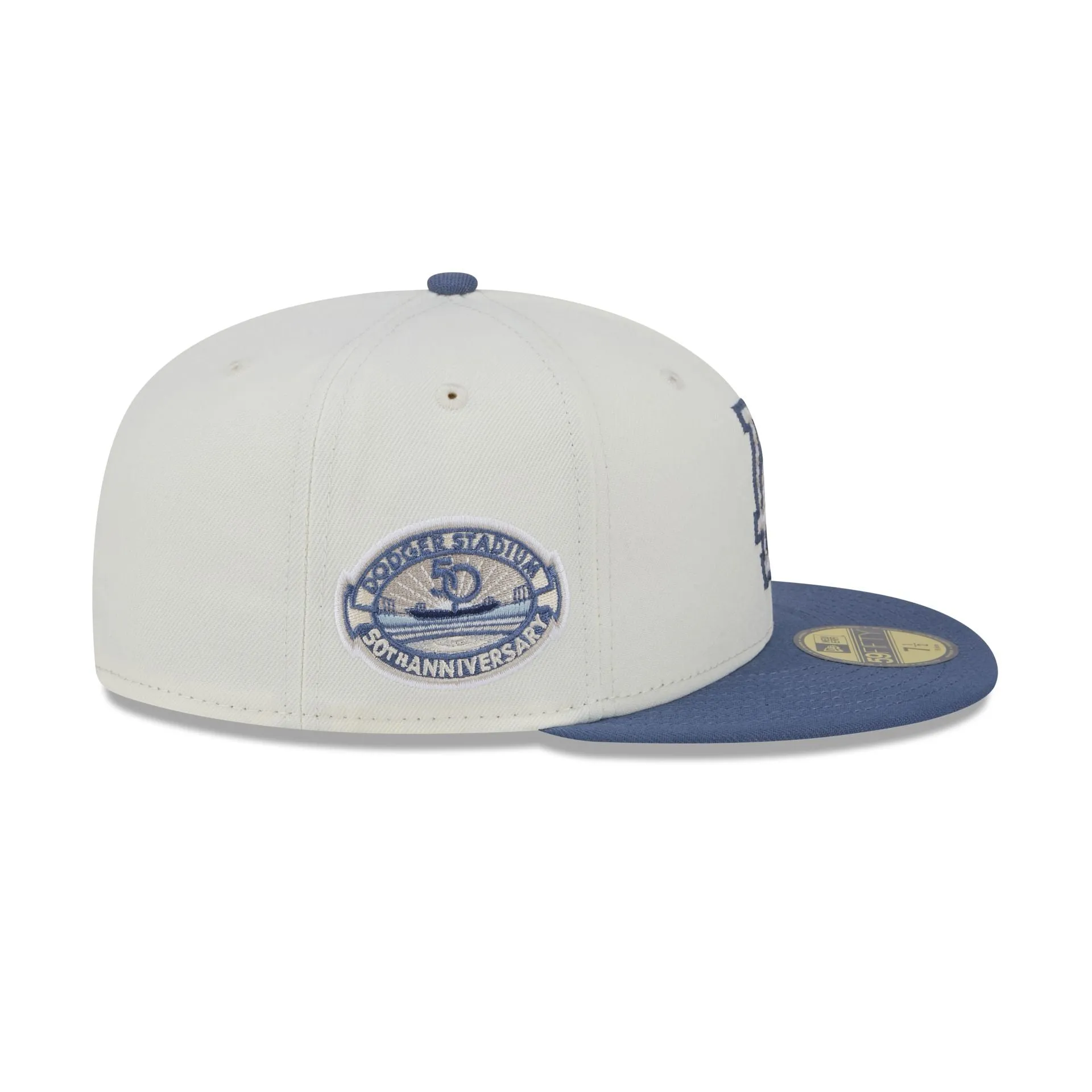 Los Angeles Dodgers Wavy Chainstitch 59FIFTY Fitted Hat sold by New Era product image thumbnail 4