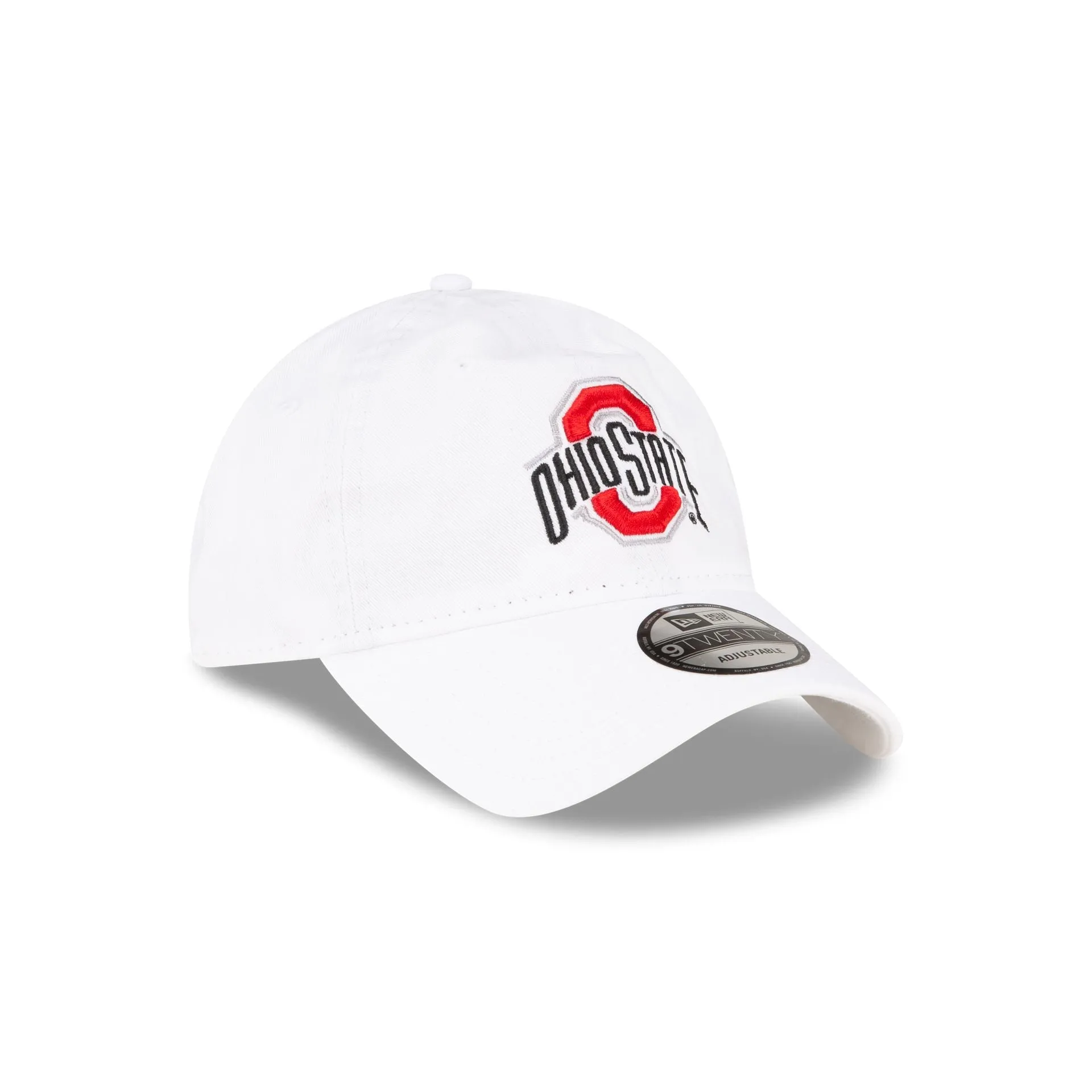 Ohio State Buckeyes White 9TWENTY Adjustable Hat sold by New Era product image thumbnail 3