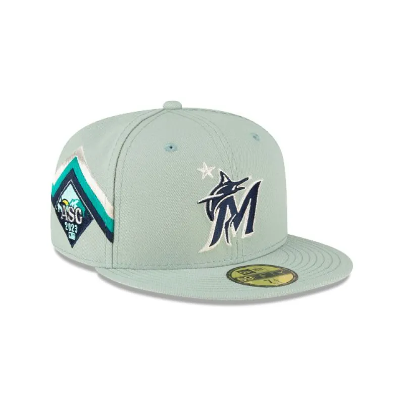 Miami Marlins 2023 All-Star Game 59FIFTY Fitted Hat sold by New Era