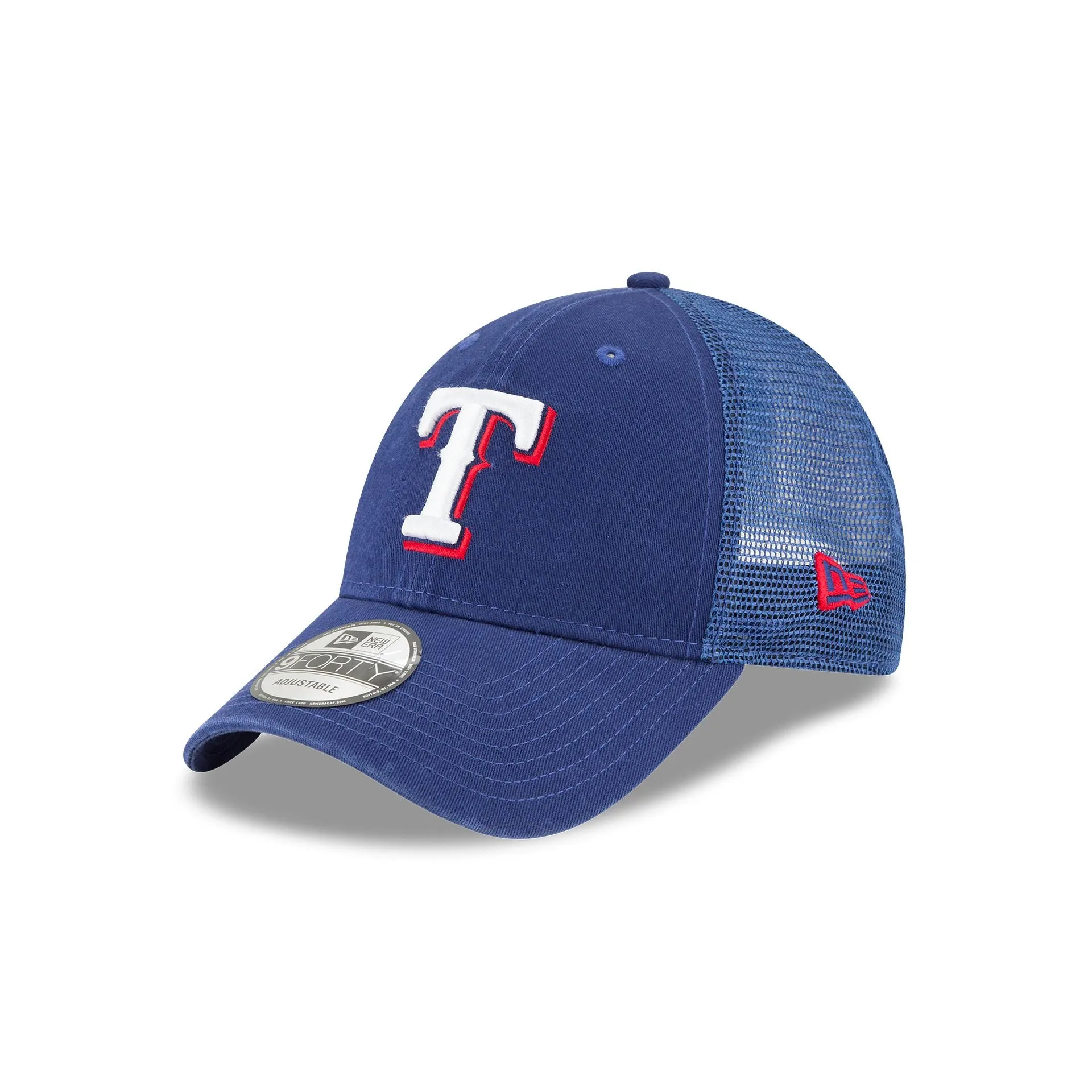 Texas Rangers 9FORTY Trucker Hat sold by New Era