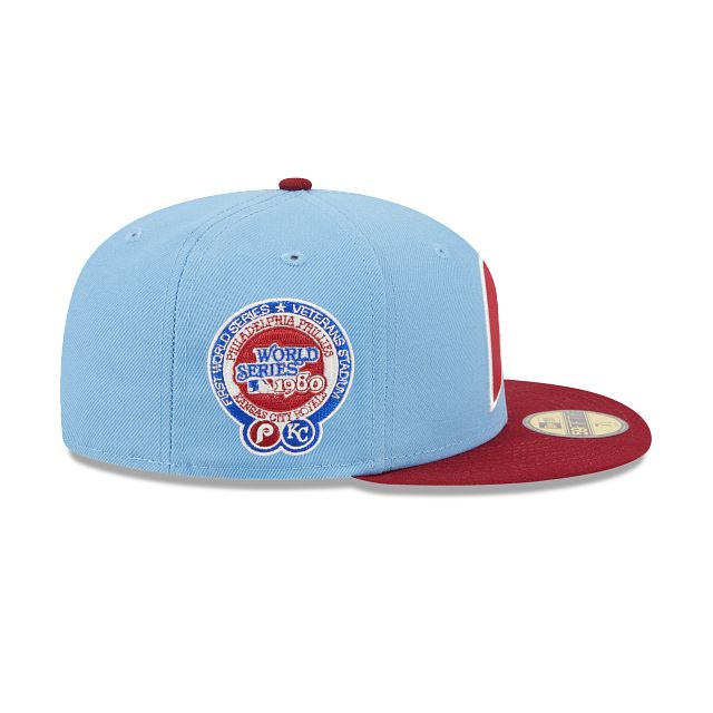 Philadelphia Phillies Powder Blues 59FIFTY Fitted Hat sold by New Era product image thumbnail 4