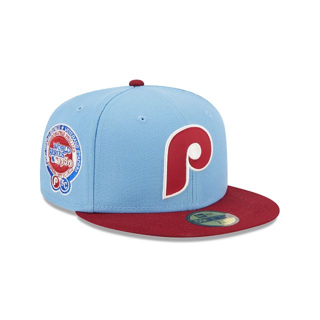 Philadelphia Phillies Powder Blues 59FIFTY Fitted Hat sold by New Era