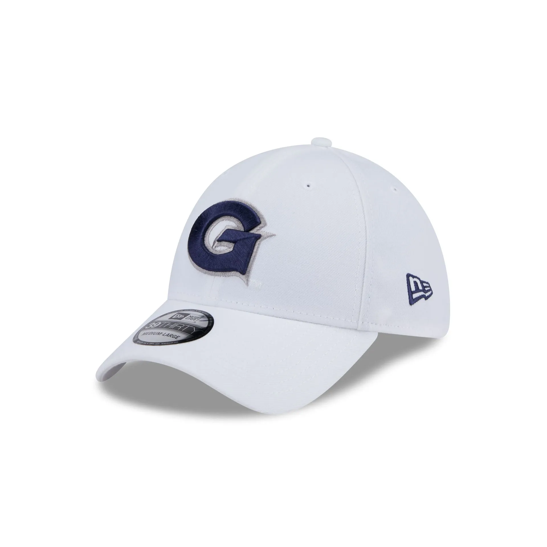 Georgetown Hoyas Chrome 39THIRTY Stretch Fit Hat sold by New Era