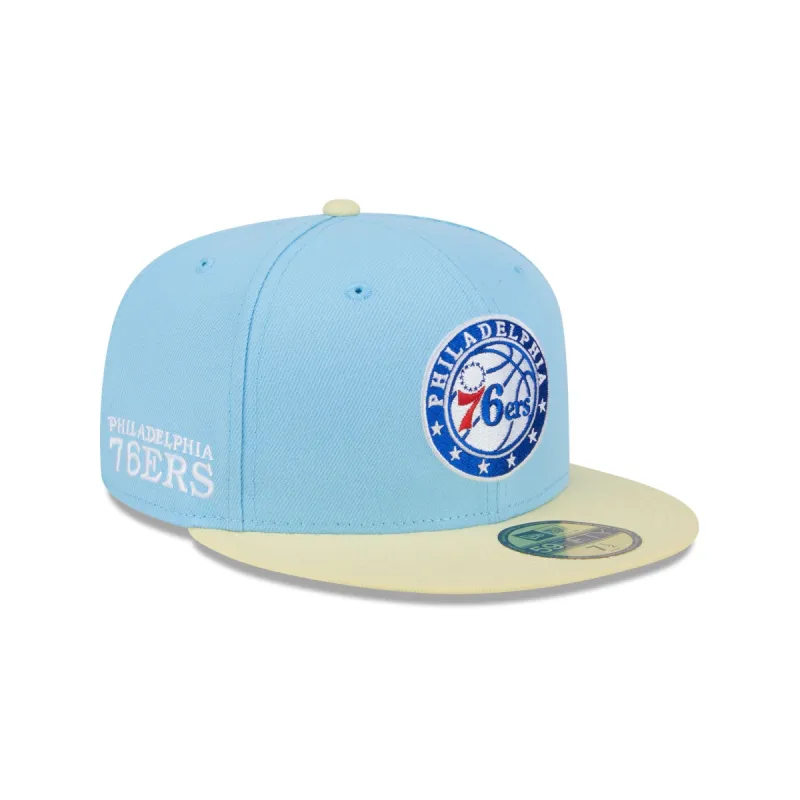 Philadelphia 76ers Doscientos Blue 59FIFTY Fitted Hat sold by New Era