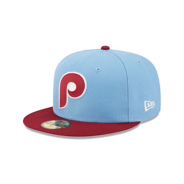 Philadelphia Phillies Powder Blues 59FIFTY Fitted Hat sold by New Era product image thumbnail 3