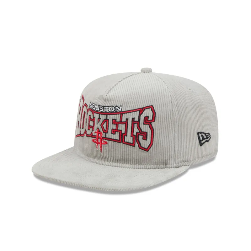 Houston Rockets Gray Cord Golfer Hat sold by New Era