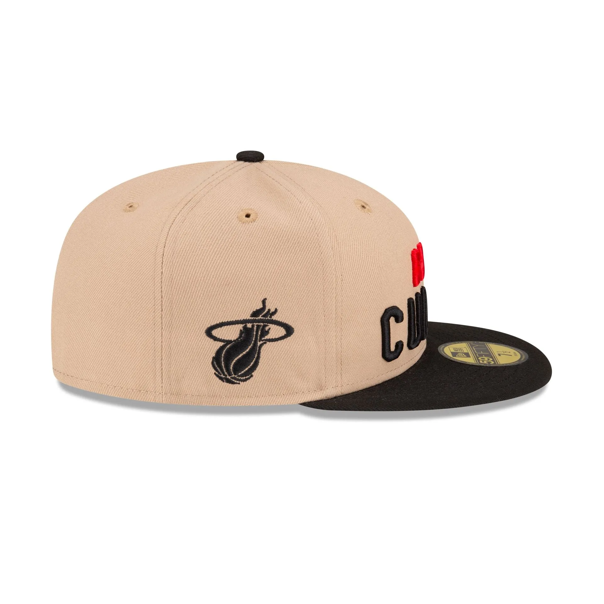 Miami Heat 2023 City Edition Alt 2 59FIFTY Fitted Hat sold by New Era product image thumbnail 4