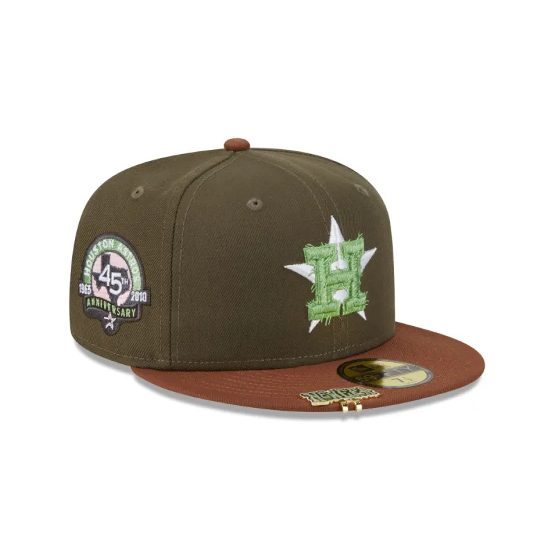 Houston Astros Monster Zombie 59FIFTY Fitted Hat sold by New Era