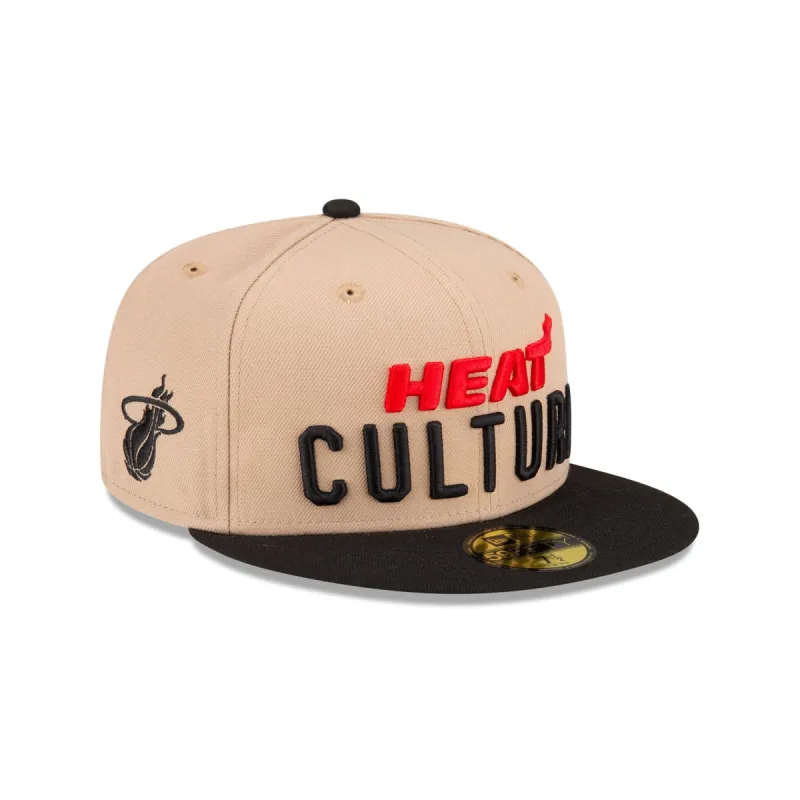 Miami Heat 2023 City Edition Alt 2 59FIFTY Fitted Hat sold by New Era