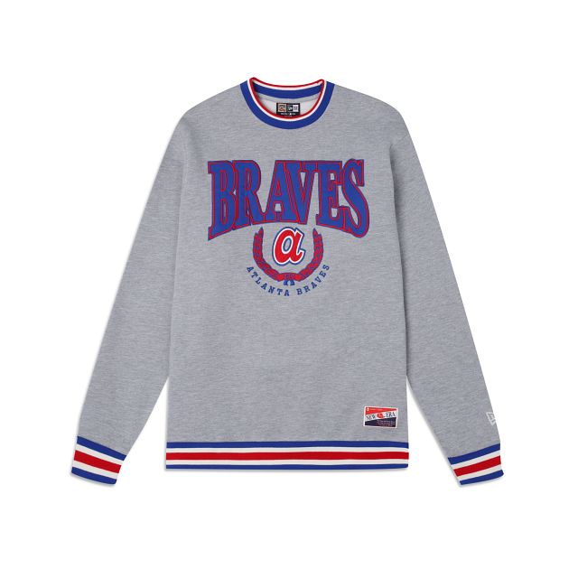 Atlanta Braves Throwback Crewneck sold by New Era