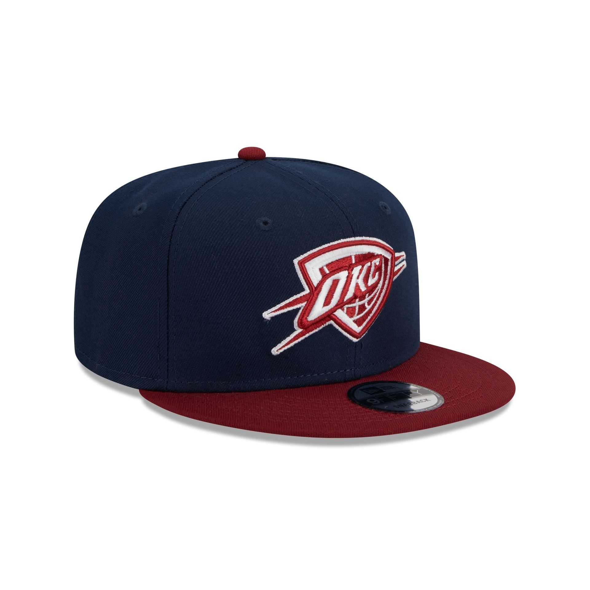 Oklahoma City Thunder Color Pack Navy 9FIFTY Snapback Hat sold by New Era product image thumbnail 3