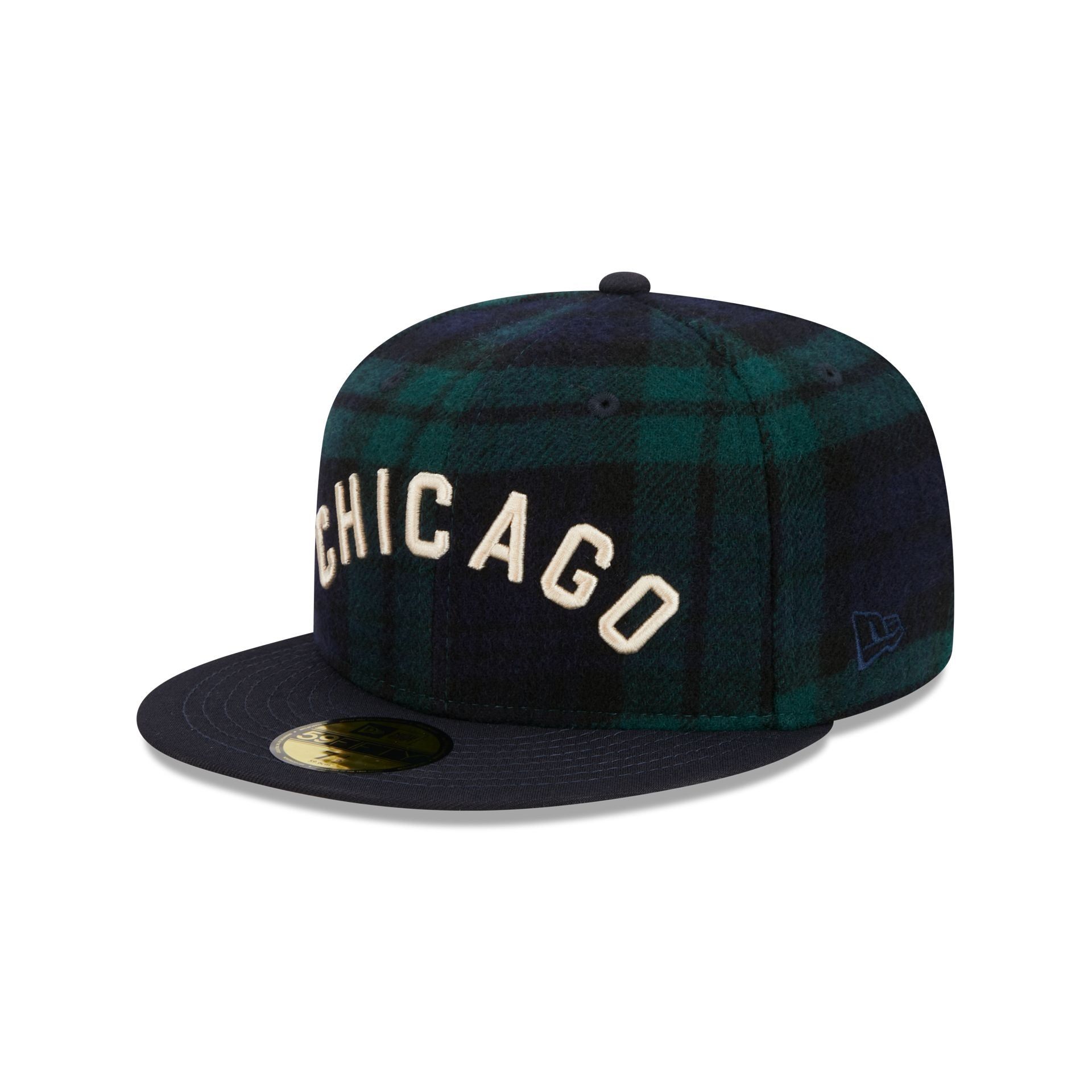 Chicago White Sox Plaid 59FIFTY Fitted Hat sold by New Era