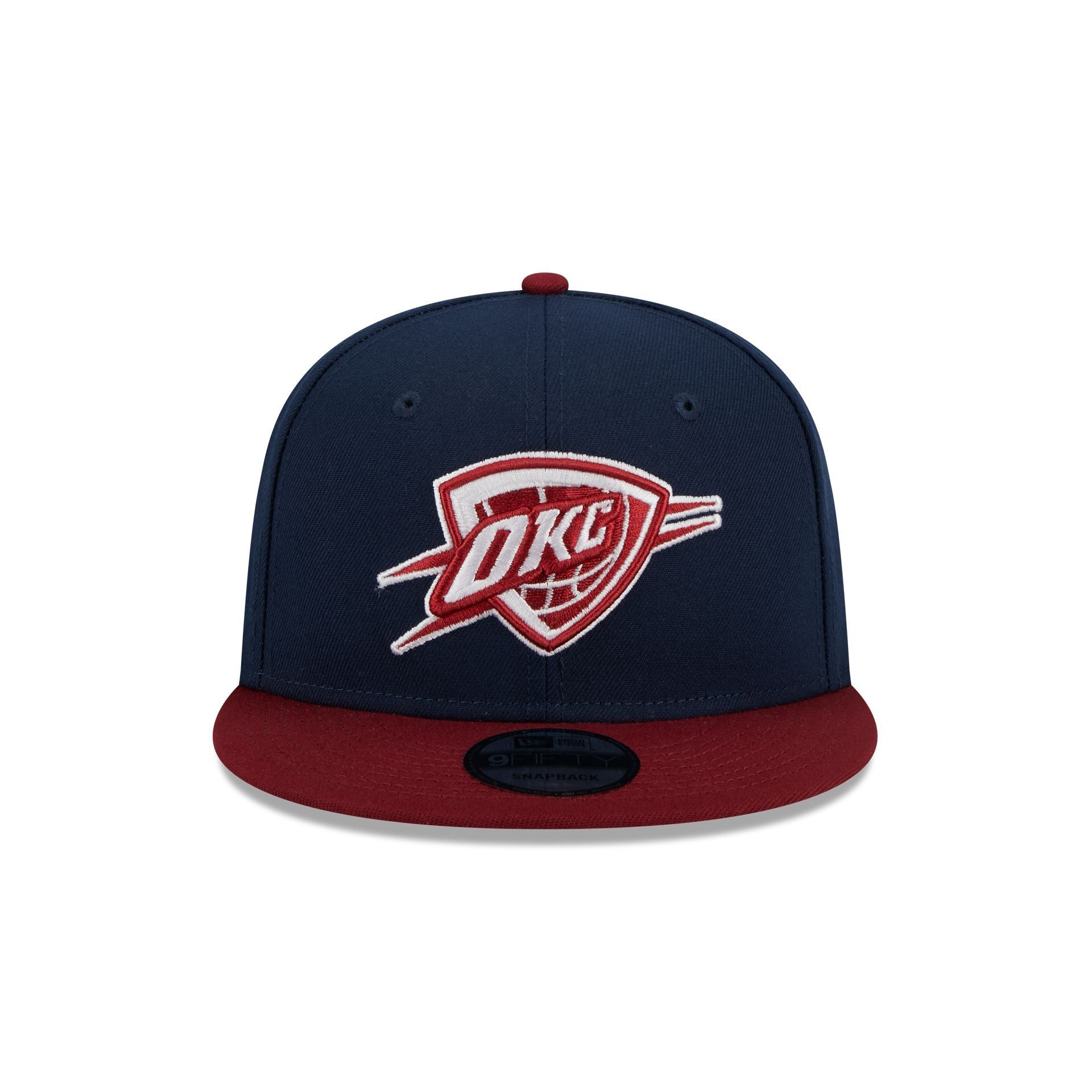 Oklahoma City Thunder Color Pack Navy 9FIFTY Snapback Hat sold by New Era product image thumbnail 2