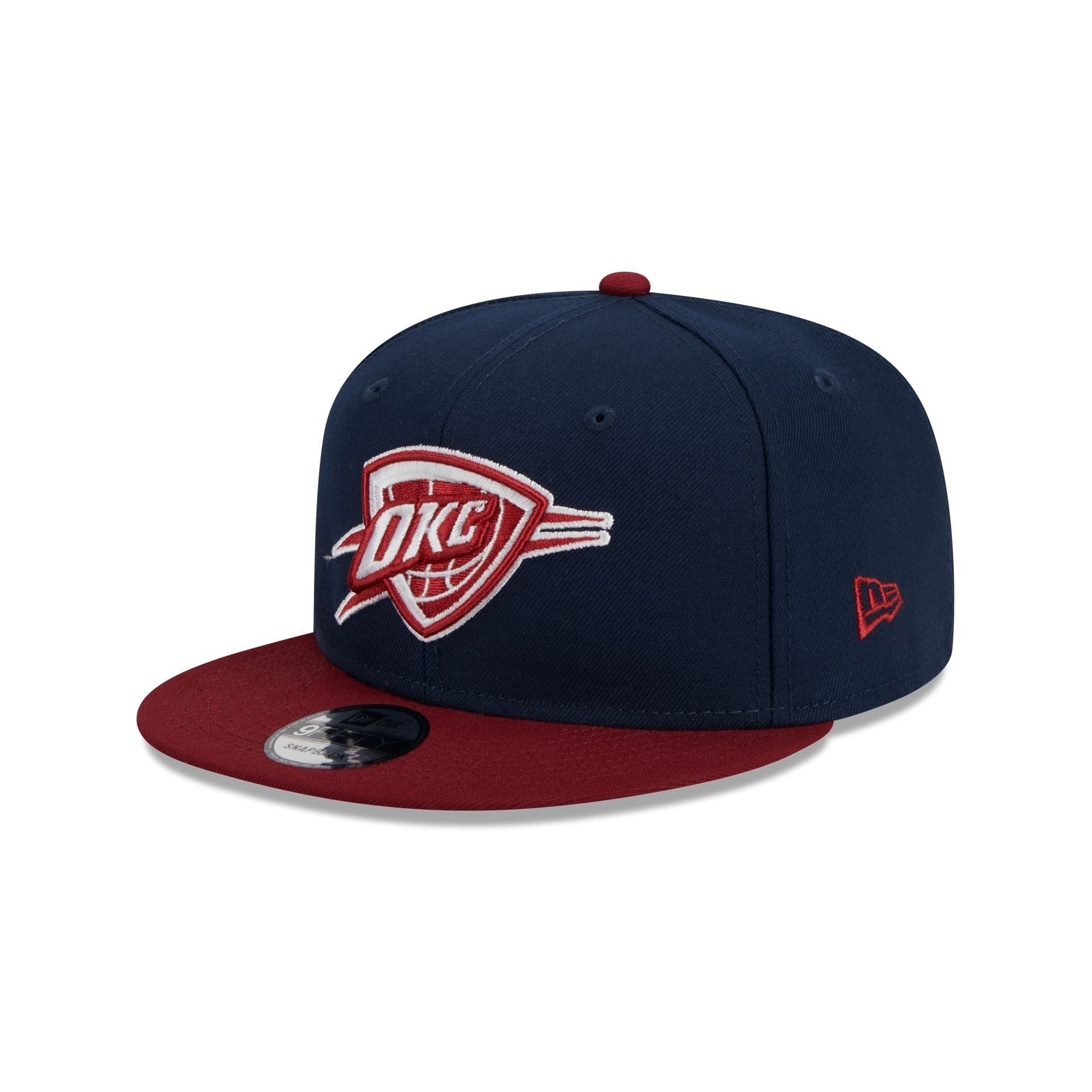 Oklahoma City Thunder Color Pack Navy 9FIFTY Snapback Hat sold by New Era