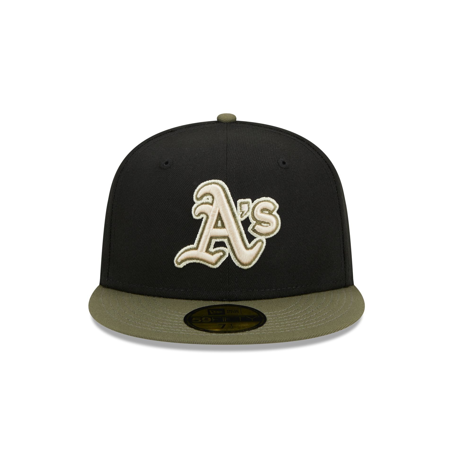 Oakland Athletics Khaki Green 59FIFTY Fitted Hat sold by New Era product image thumbnail 2