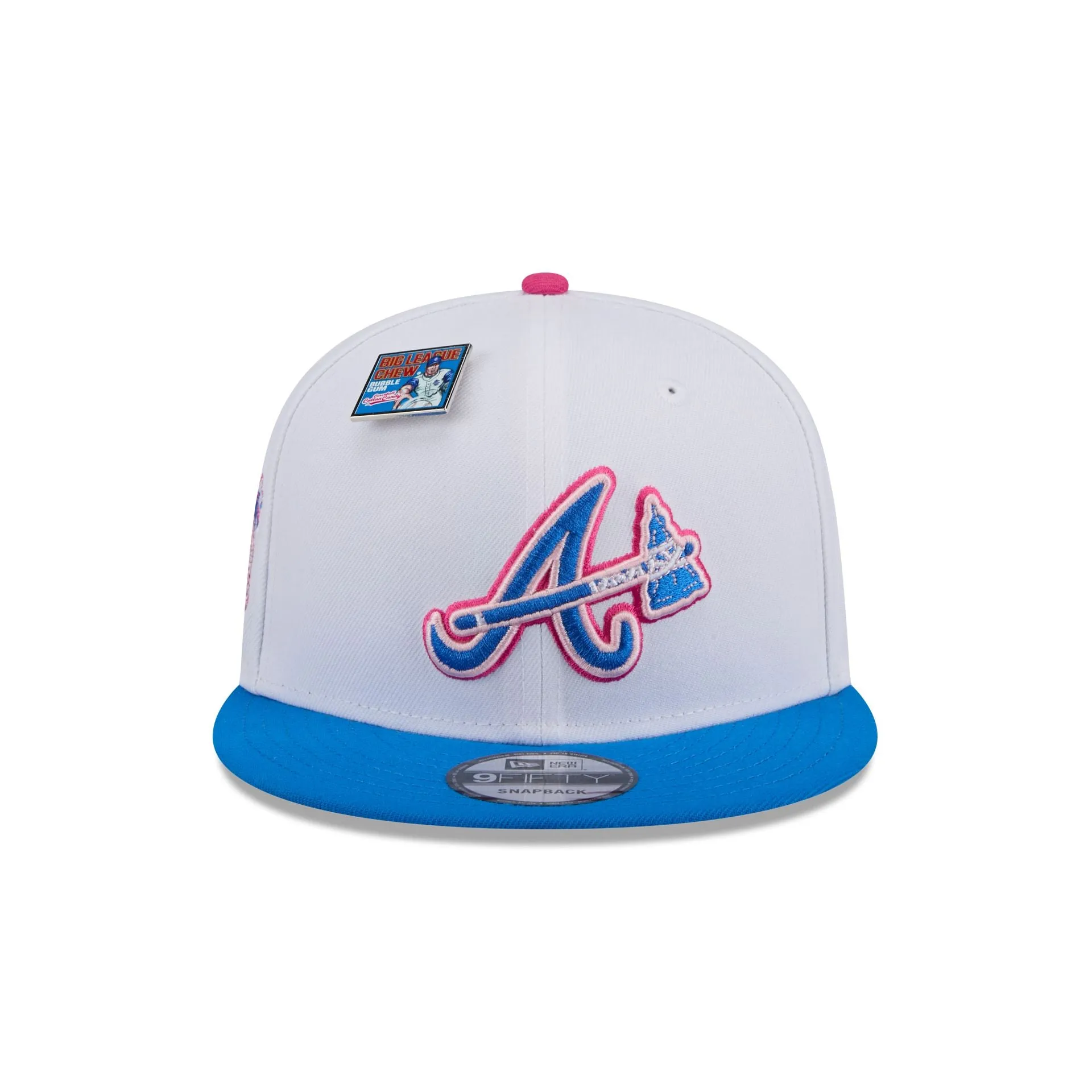 Big League Chew X Atlanta Braves Cotton Candy 9FIFTY Snapback Hat sold by New Era product image thumbnail 2