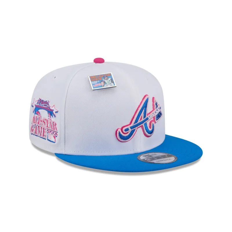 Big League Chew X Atlanta Braves Cotton Candy 9FIFTY Snapback Hat sold by New Era