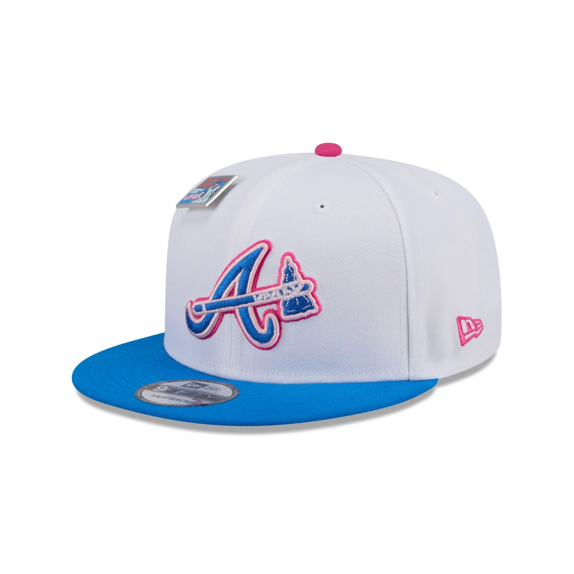 Big League Chew X Atlanta Braves Cotton Candy 9FIFTY Snapback Hat sold by New Era product image thumbnail 3