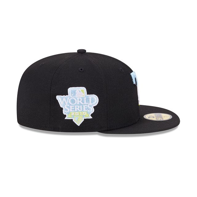 Texas Rangers Color Pack Black 59FIFTY Fitted Hat sold by New Era product image thumbnail 4