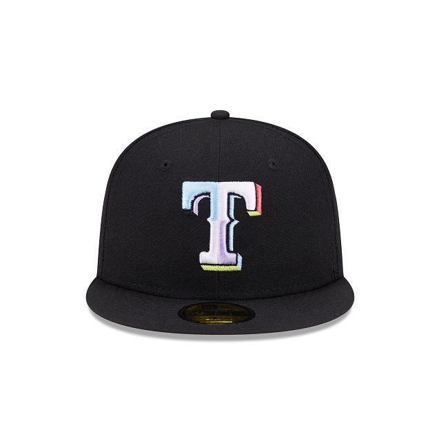 Texas Rangers Color Pack Black 59FIFTY Fitted Hat sold by New Era product image thumbnail 2