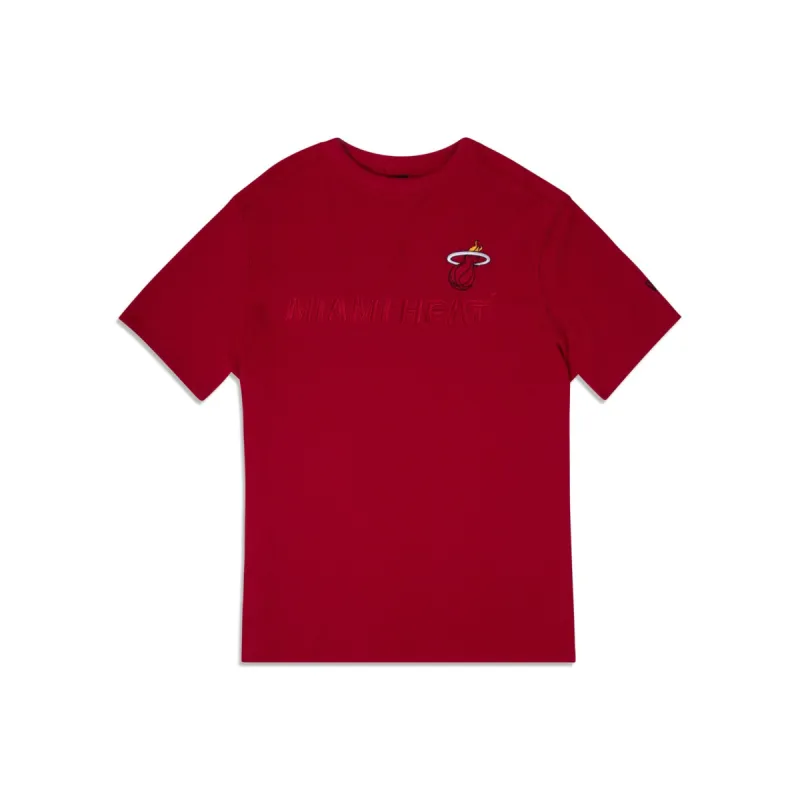 Miami Heat Sport Night Wordmark T-Shirt sold by New Era
