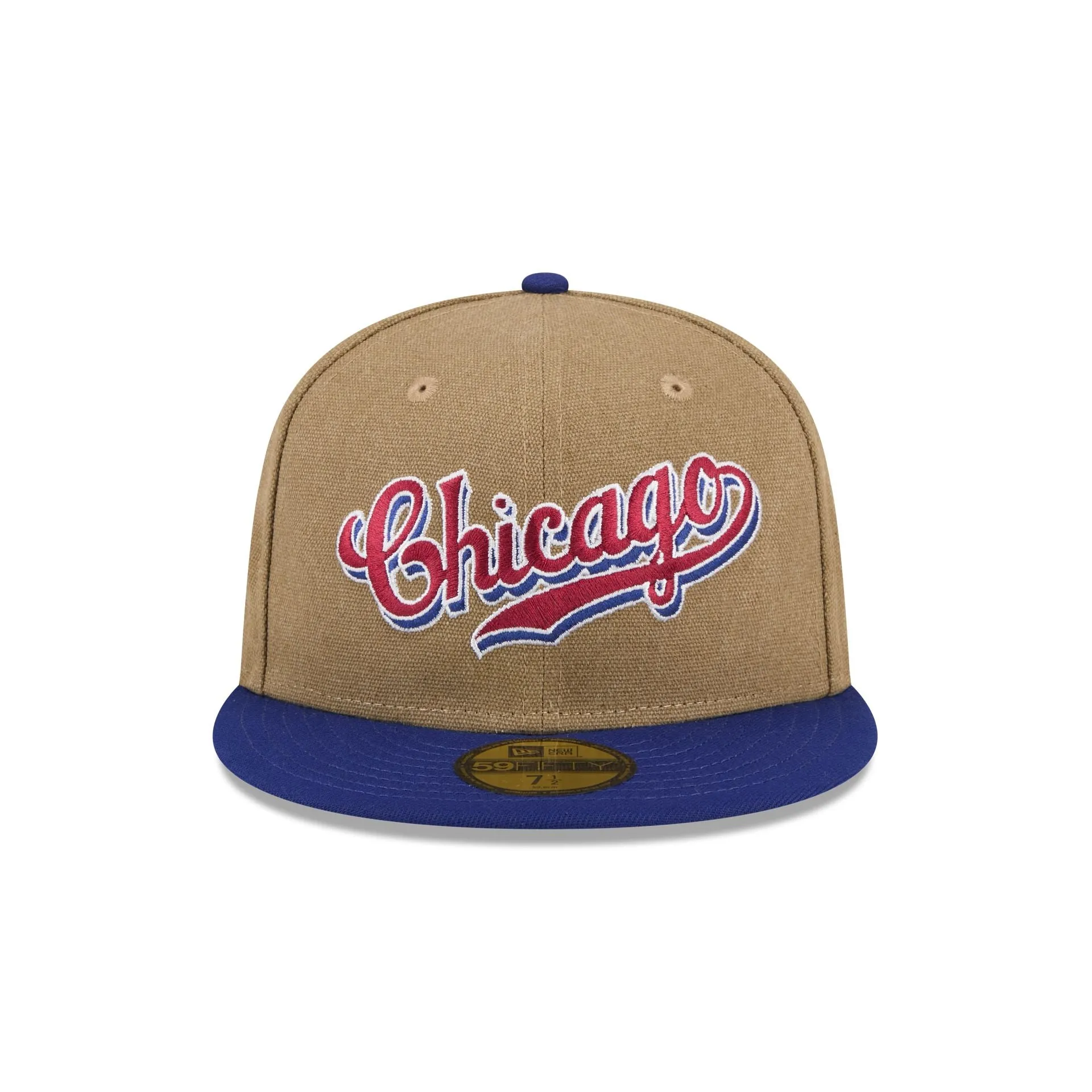 Chicago Cubs Canvas Crown 59FIFTY Fitted Hat sold by New Era product image thumbnail 2