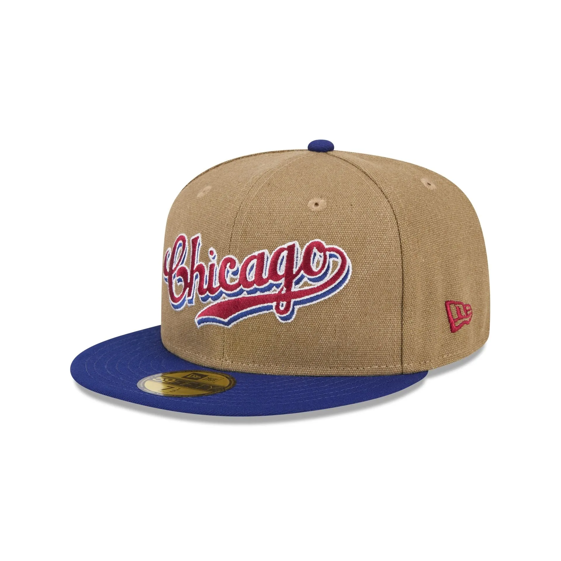 Chicago Cubs Canvas Crown 59FIFTY Fitted Hat sold by New Era product image thumbnail 3