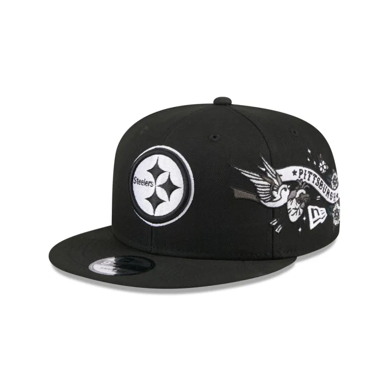Pittsburgh Steelers City Art 9FIFTY Snapback Hat sold by New Era