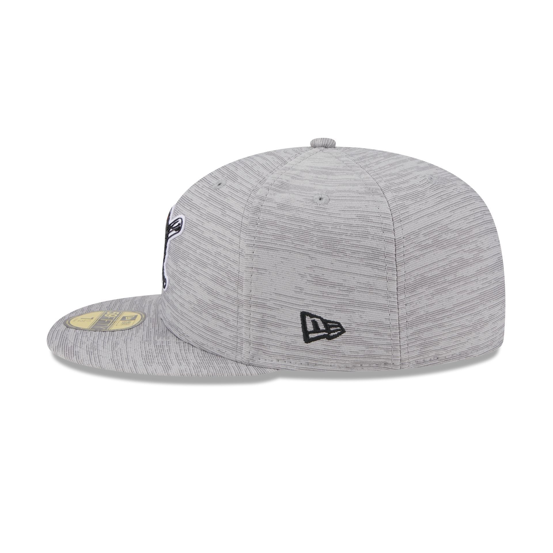 Pittsburgh Pirates 2023 Clubhouse Gray 59FIFTY Fitted Hat sold by New Era product image thumbnail 4