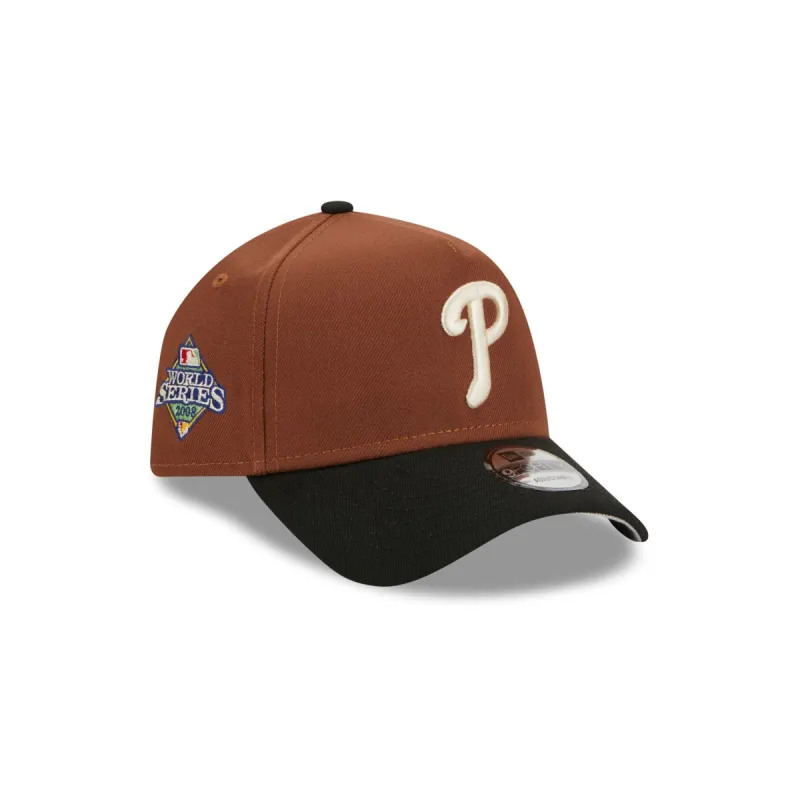 Philadelphia Phillies Harvest 9FORTY A-Frame Snapback Hat sold by New Era