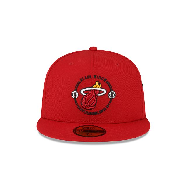 Marvel X Miami Heat Red 59FIFTY Fitted Hat sold by New Era product image thumbnail 2