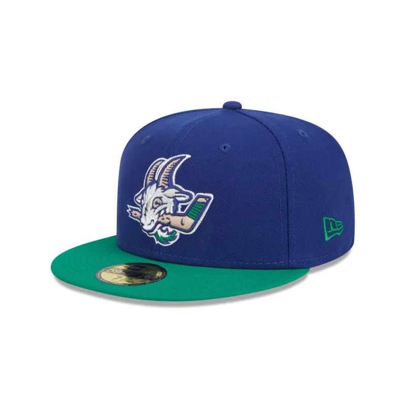 Hartford Yard Goats Theme Night Alt 59FIFTY Fitted Hat sold by New Era