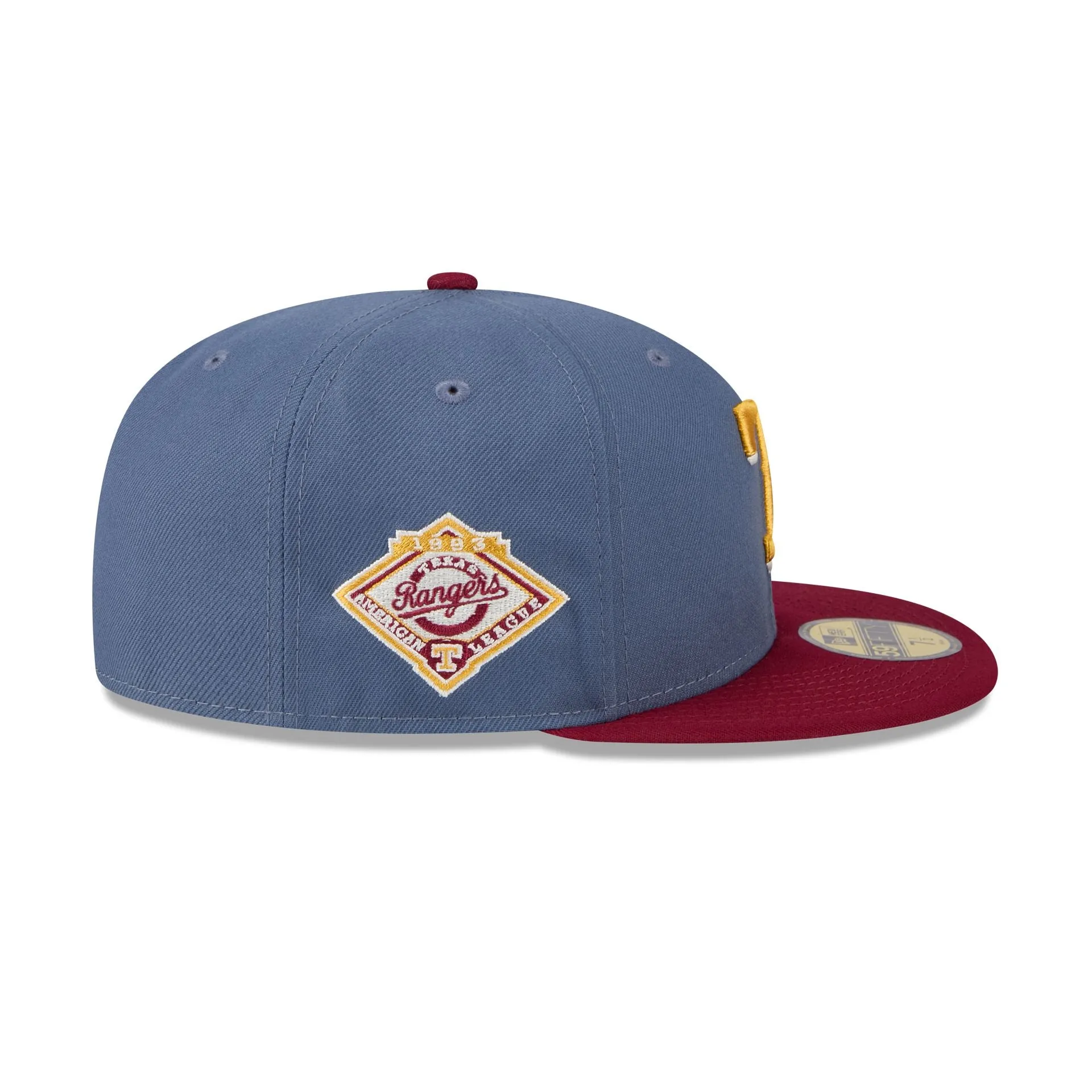 Texas Rangers Deep Blue 59FIFTY Fitted Hat sold by New Era product image thumbnail 4
