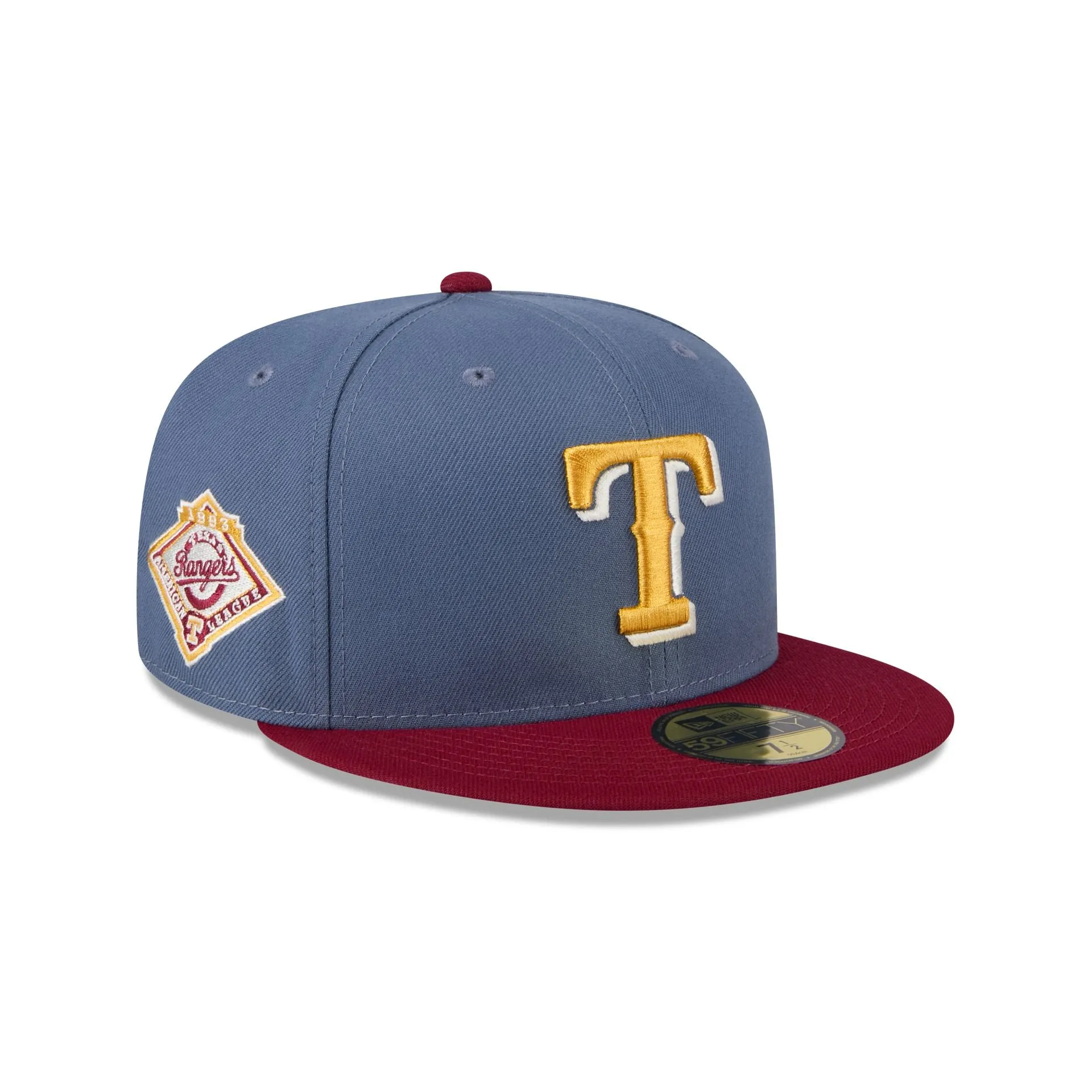 Texas Rangers Deep Blue 59FIFTY Fitted Hat sold by New Era