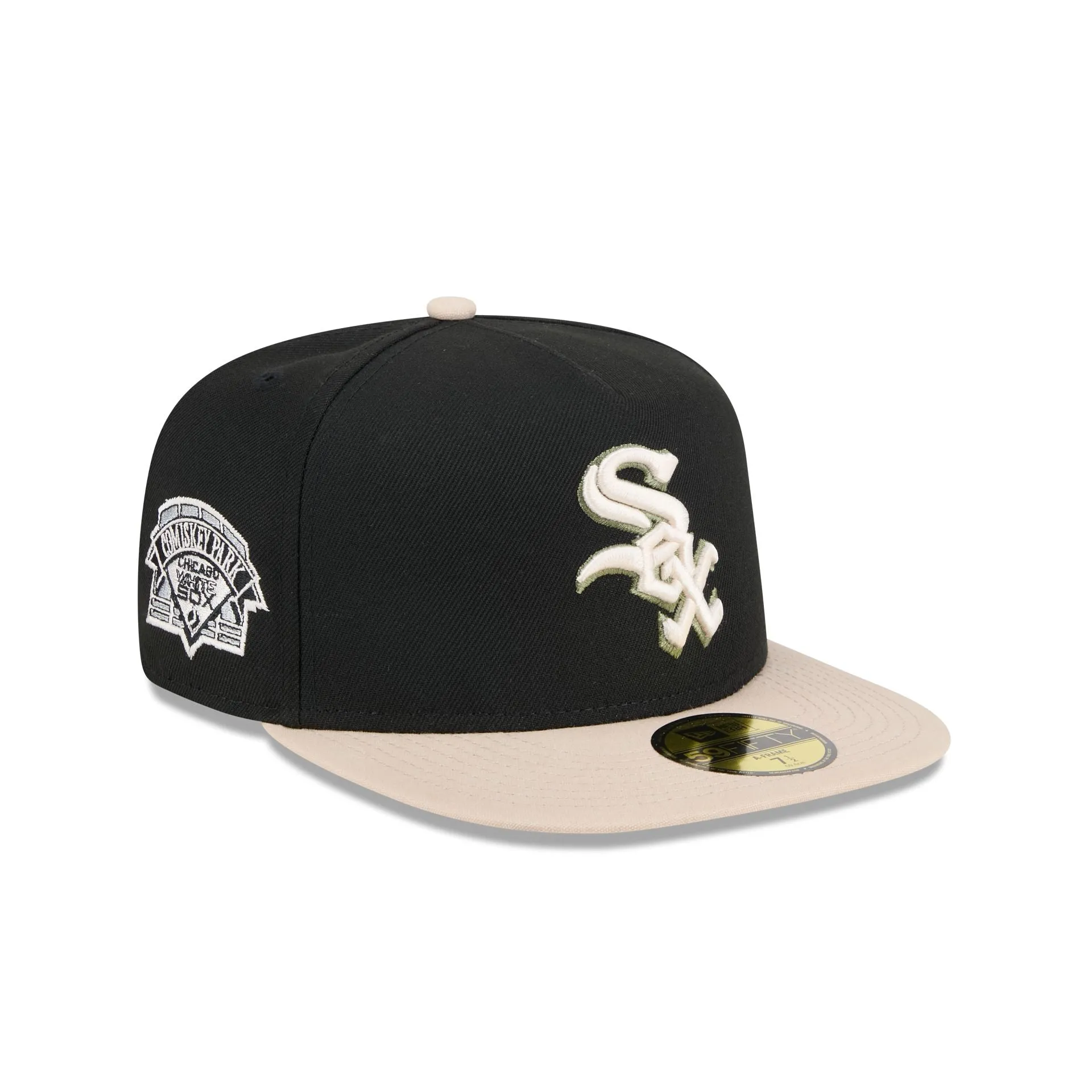 Chicago White Sox Canvas 59FIFTY A-Frame Fitted Hat sold by New Era