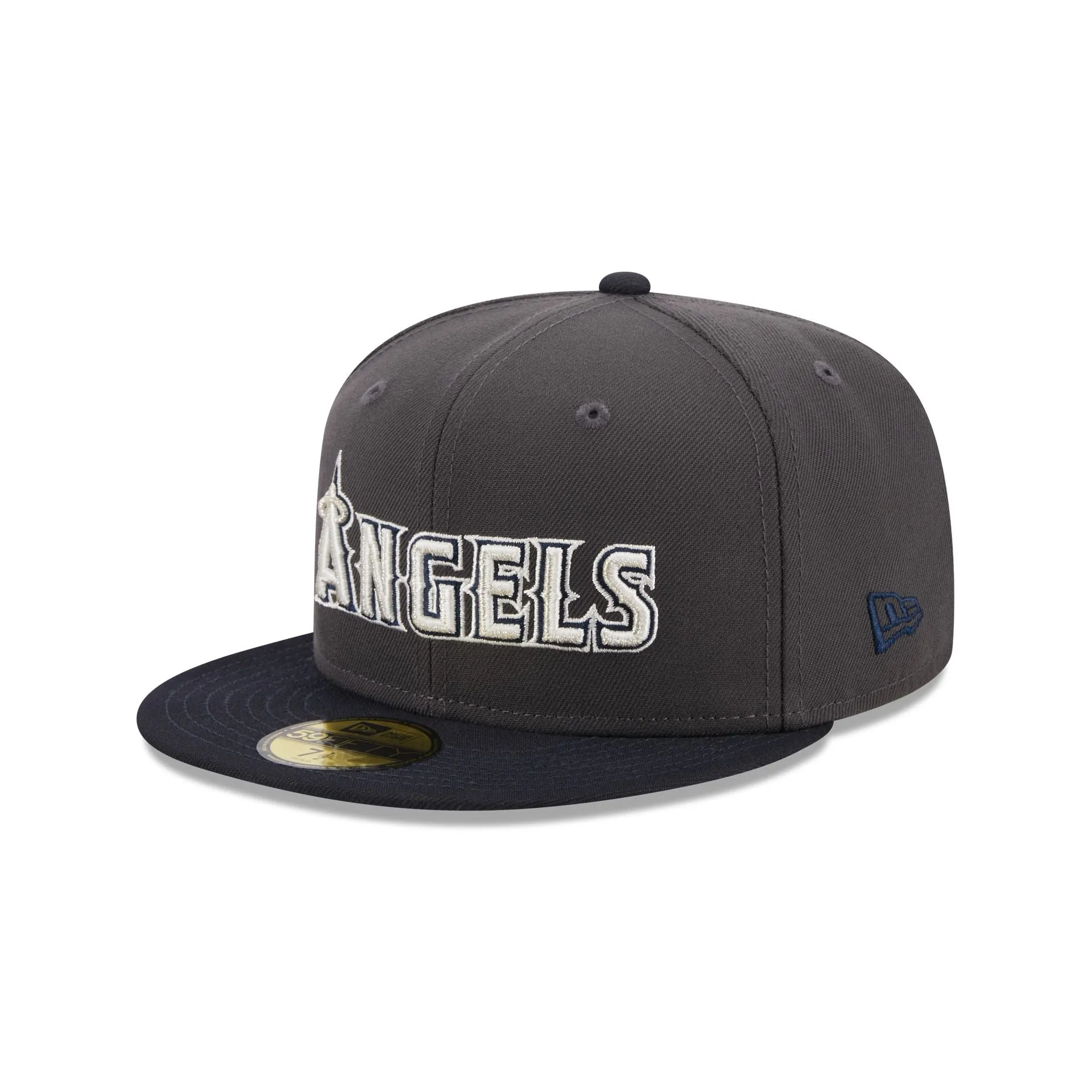Los Angeles Angels Graphite Crown 59FIFTY Fitted Hat sold by New Era product image thumbnail 3