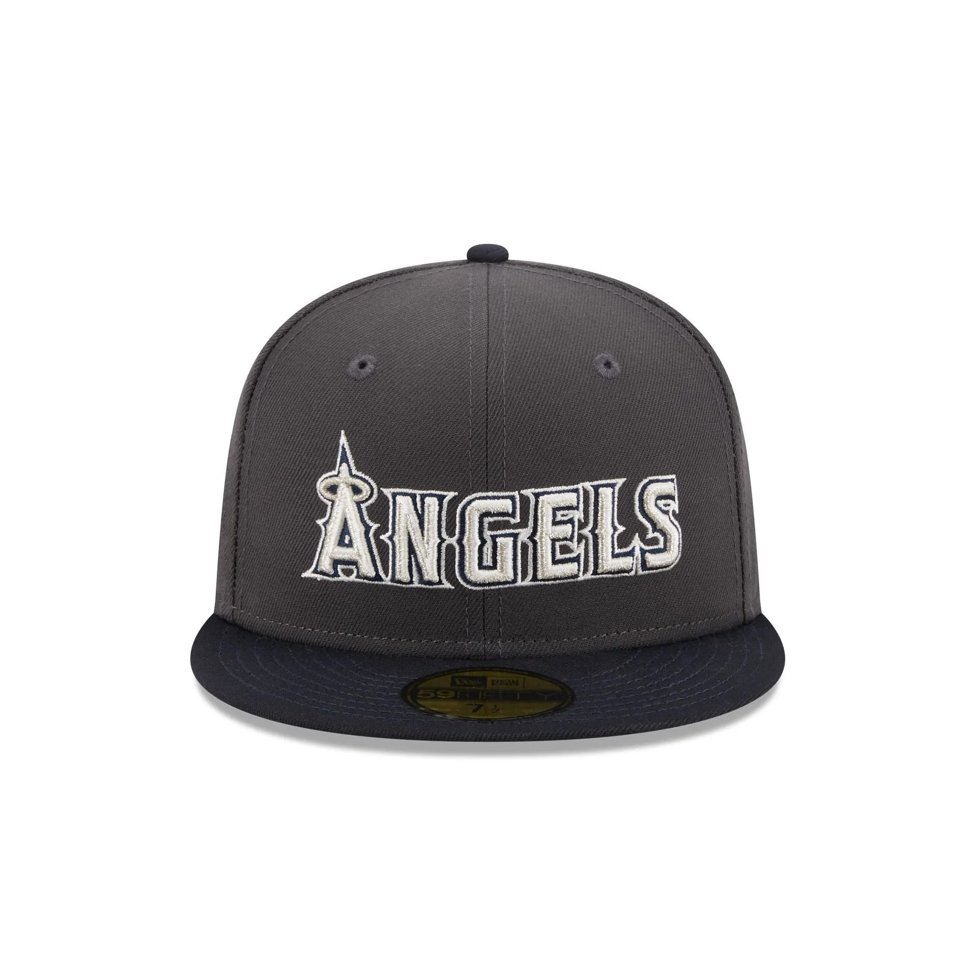 Los Angeles Angels Graphite Crown 59FIFTY Fitted Hat sold by New Era product image thumbnail 2