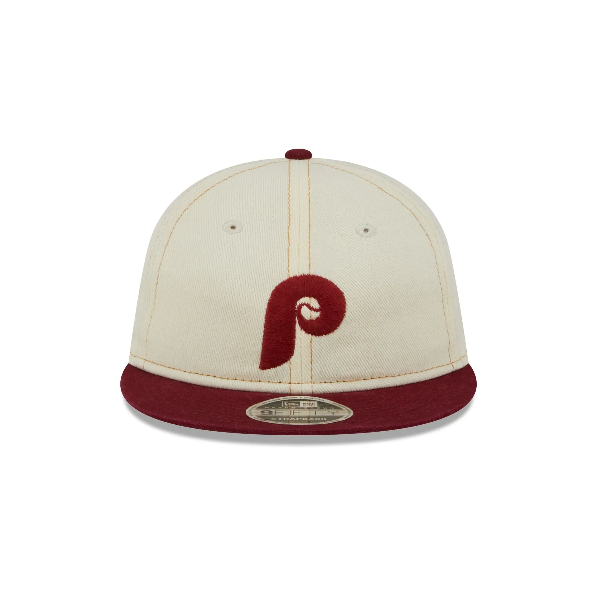 Philadelphia Phillies Chrome Denim Retro Crown 9FIFTY Adjustable Hat sold by New Era product image thumbnail 2