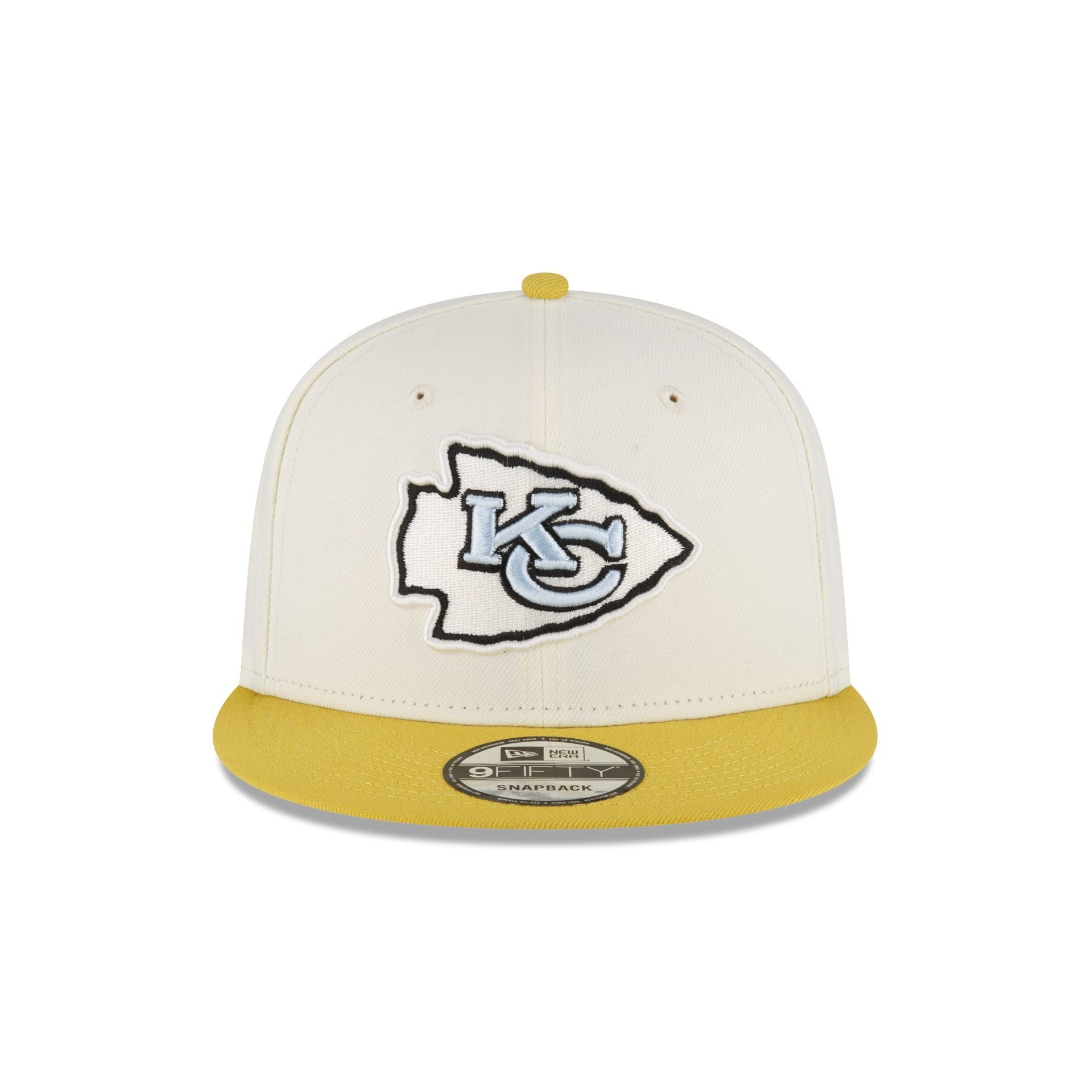 Kansas City Chiefs Chartreuse Chrome 9FIFTY Snapback Hat sold by New Era product image thumbnail 2