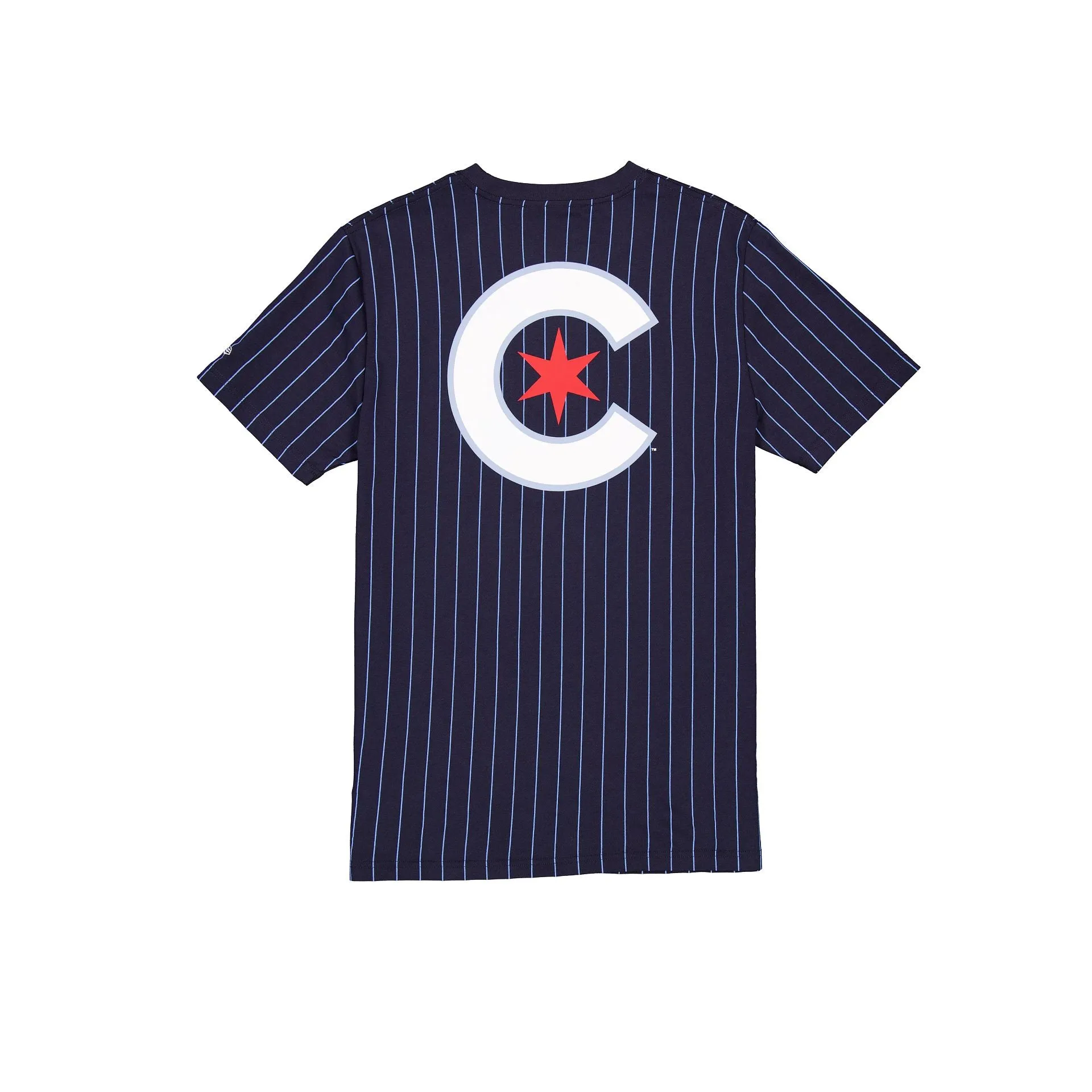 Chicago Cubs Throwback Pinstripe T-Shirt sold by New Era product image thumbnail 3