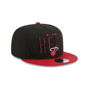 Miami Heat Sport Night 9FIFTY Snapback Hat sold by New Era