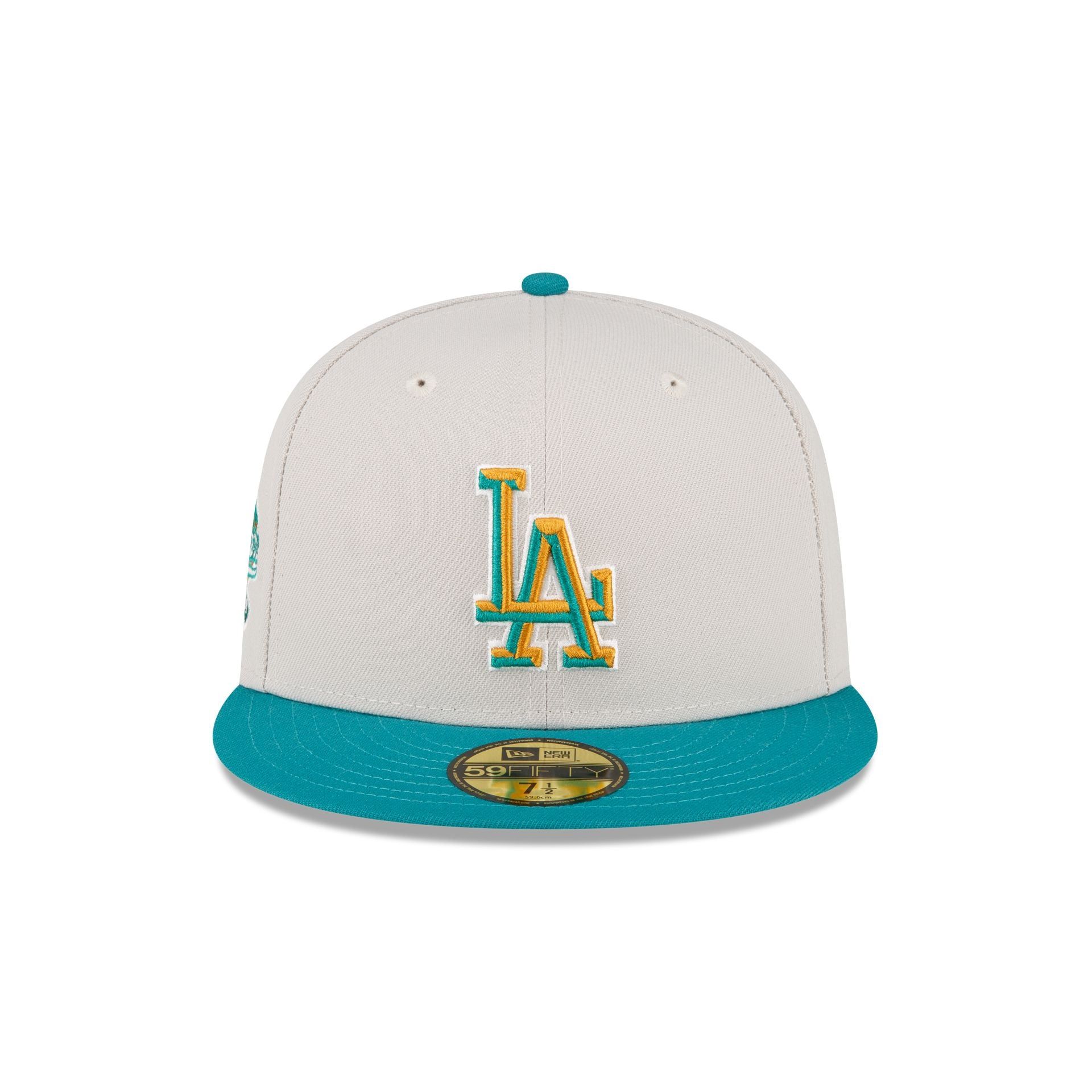 Just Caps Cadet Blue Los Angeles Dodgers 59FIFTY Fitted Hat sold by New Era product image thumbnail 2