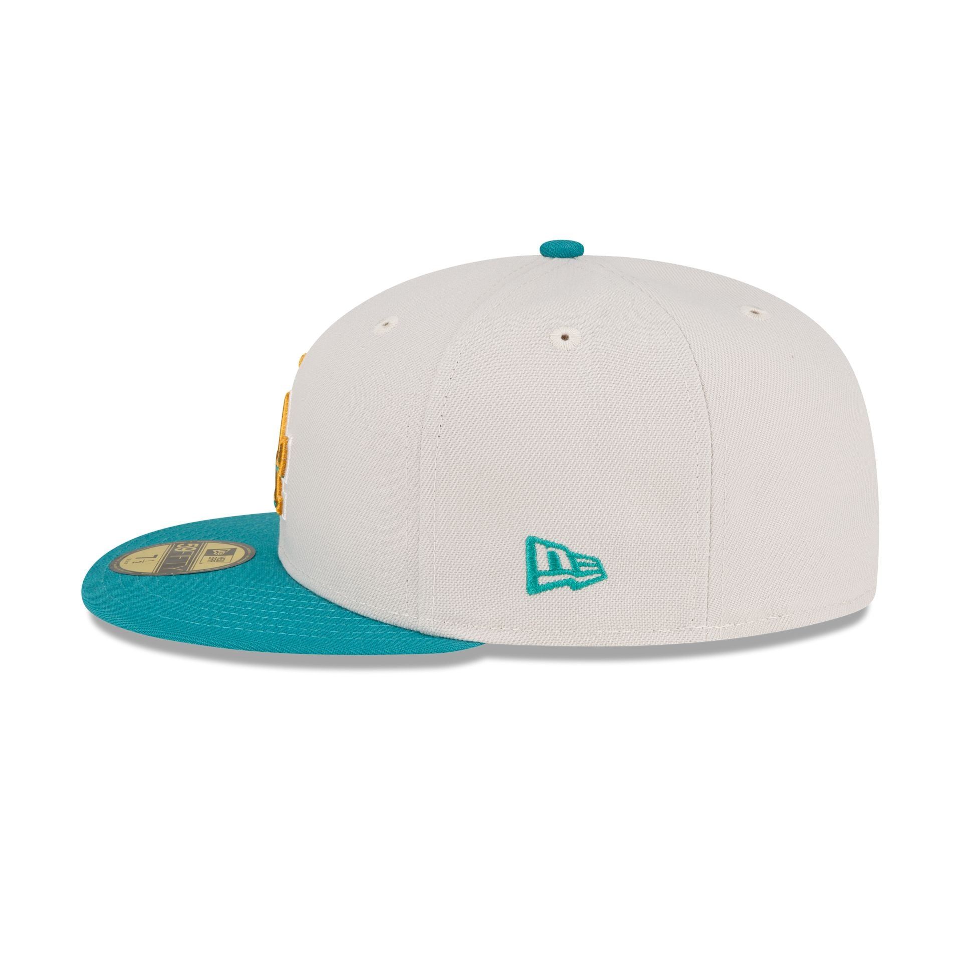 Just Caps Cadet Blue Los Angeles Dodgers 59FIFTY Fitted Hat sold by New Era product image thumbnail 5