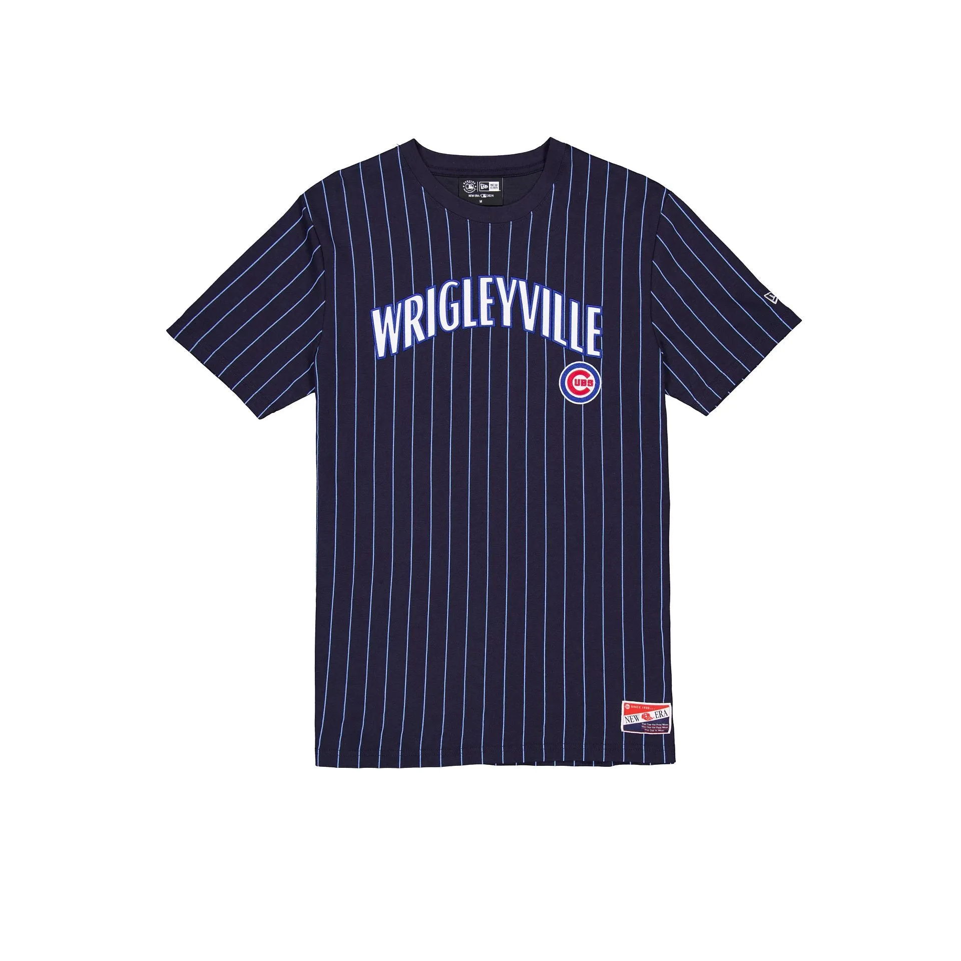 Chicago Cubs Throwback Pinstripe T-Shirt sold by New Era product image thumbnail 2