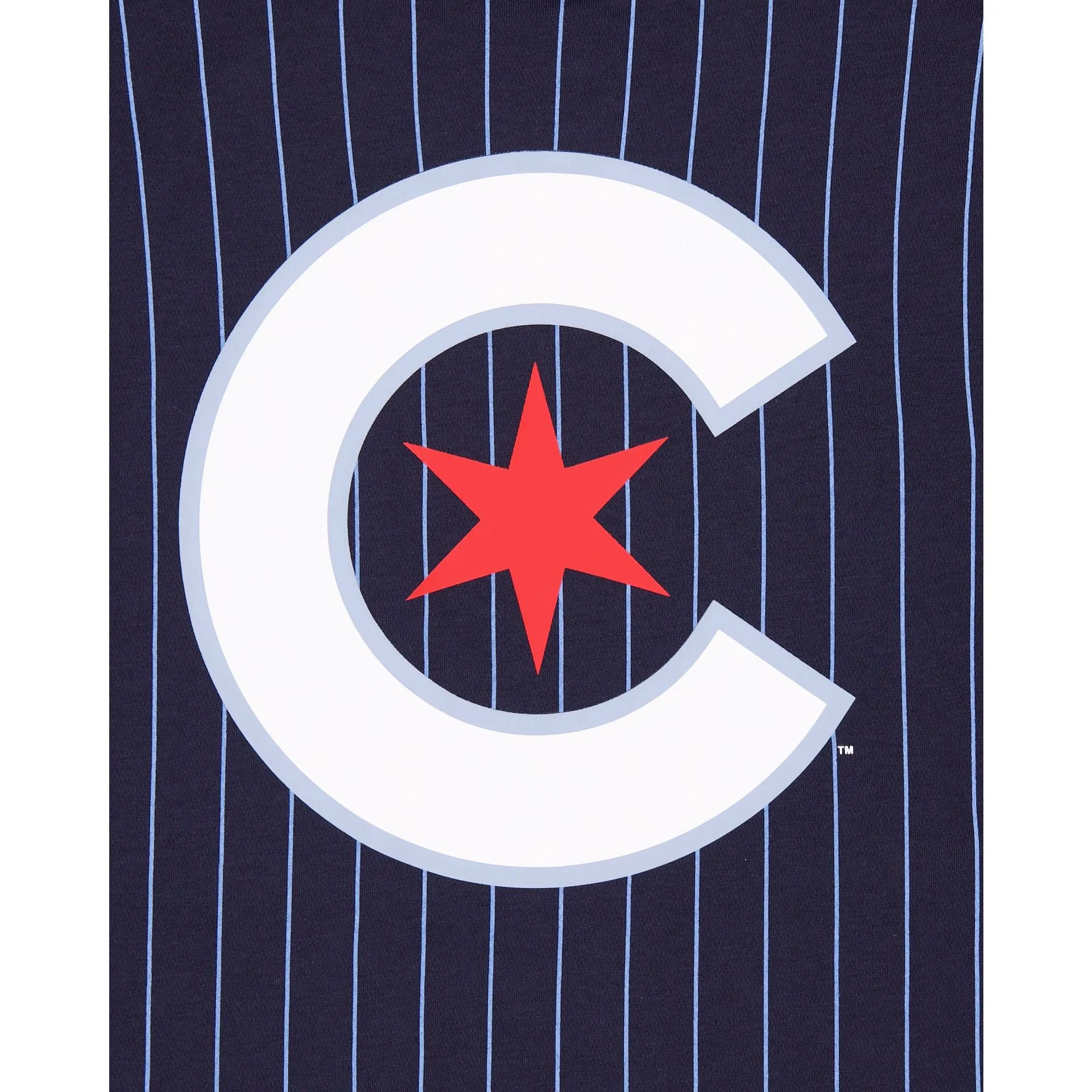 Chicago Cubs Throwback Pinstripe T-Shirt sold by New Era product image thumbnail 5